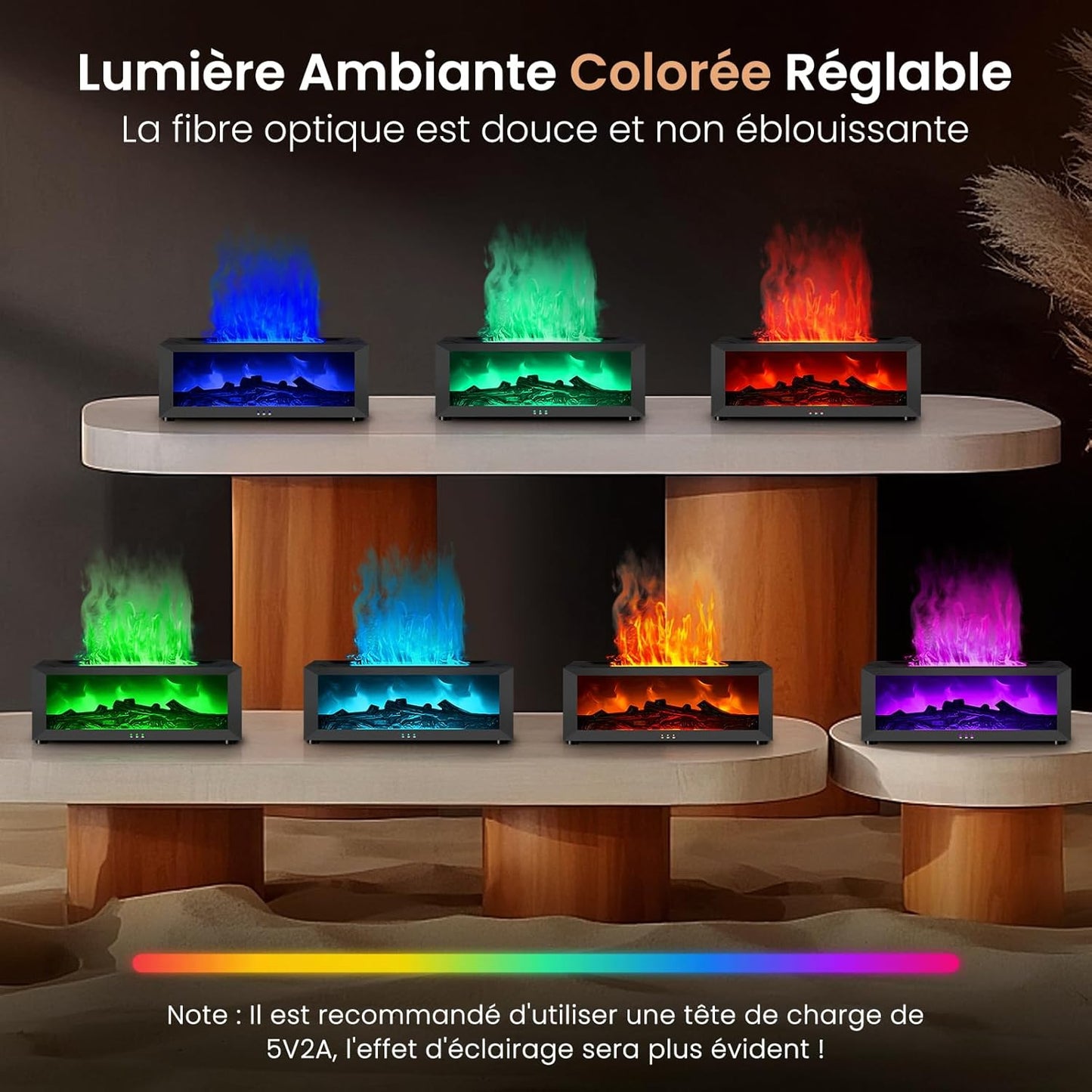 Cozalya™ - Diffuseur Cheminée